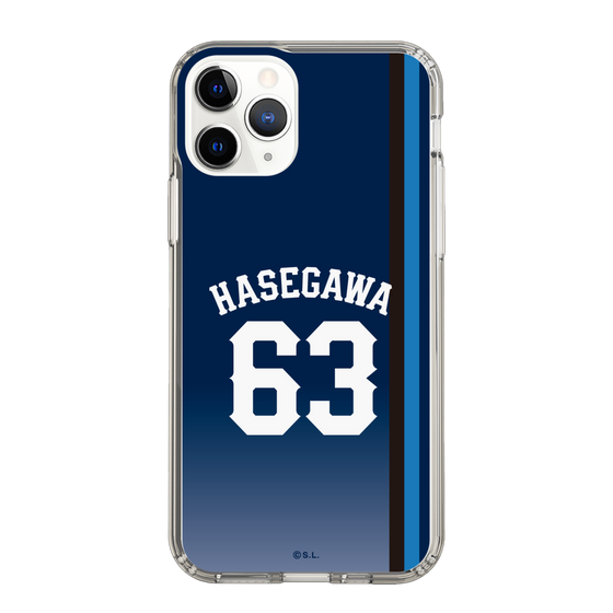 スリムプロテクションケース［ 埼玉西武ライオンズ- #63 HASEGAWA - ビジター ］