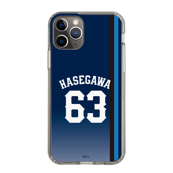 スリムプロテクションケース［ 埼玉西武ライオンズ- #63 HASEGAWA - ビジター ］