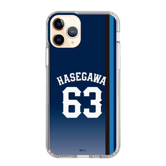 スリムプロテクションケース［ 埼玉西武ライオンズ- #63 HASEGAWA - ビジター ］