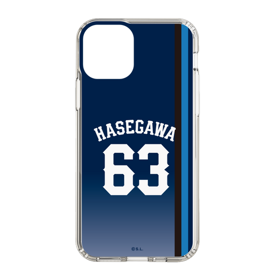 スリムプロテクションケース［ 埼玉西武ライオンズ- #63 HASEGAWA - ビジター ］