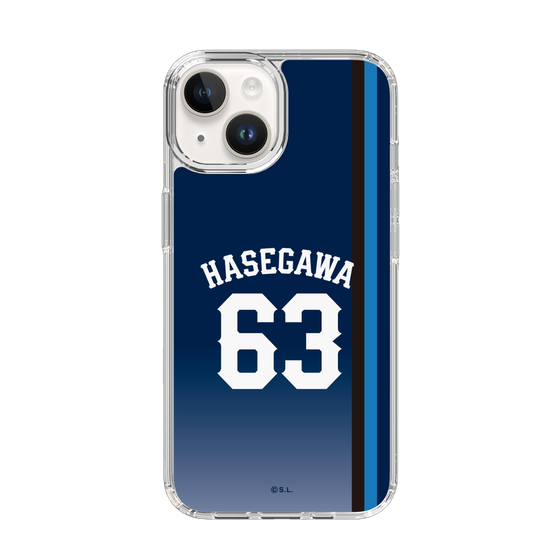 スリムプロテクションケース［ 埼玉西武ライオンズ- #63 HASEGAWA - ビジター ］
