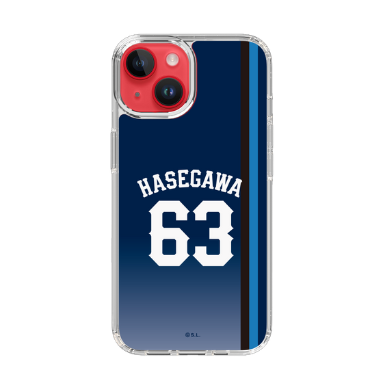 スリムプロテクションケース［ 埼玉西武ライオンズ- #63 HASEGAWA - ビジター ］
