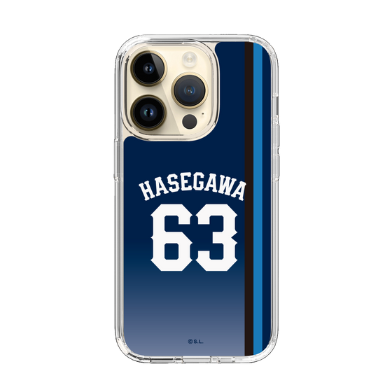 スリムプロテクションケース［ 埼玉西武ライオンズ- #63 HASEGAWA - ビジター ］