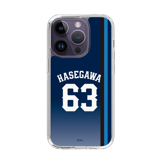 スリムプロテクションケース［ 埼玉西武ライオンズ- #63 HASEGAWA - ビジター ］