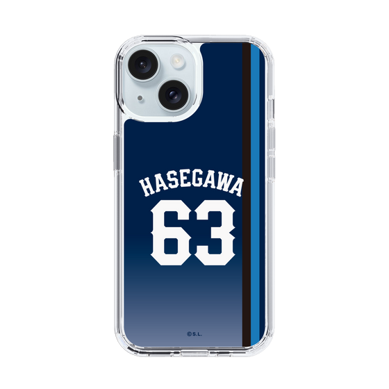 スリムプロテクションケース［ 埼玉西武ライオンズ- #63 HASEGAWA - ビジター ］