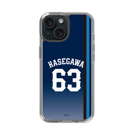 スリムプロテクションケース［ 埼玉西武ライオンズ- #63 HASEGAWA - ビジター ］