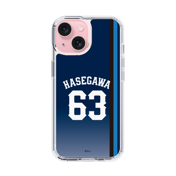 スリムプロテクションケース［ 埼玉西武ライオンズ- #63 HASEGAWA - ビジター ］