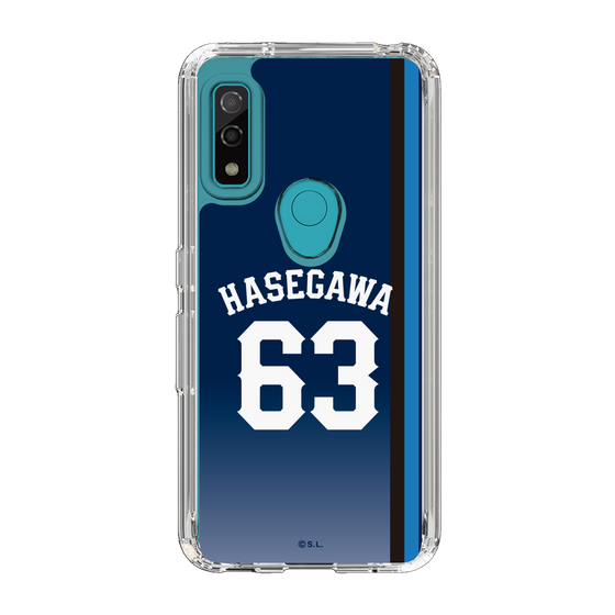 スリムプロテクションケース［ 埼玉西武ライオンズ- #63 HASEGAWA - ビジター ］