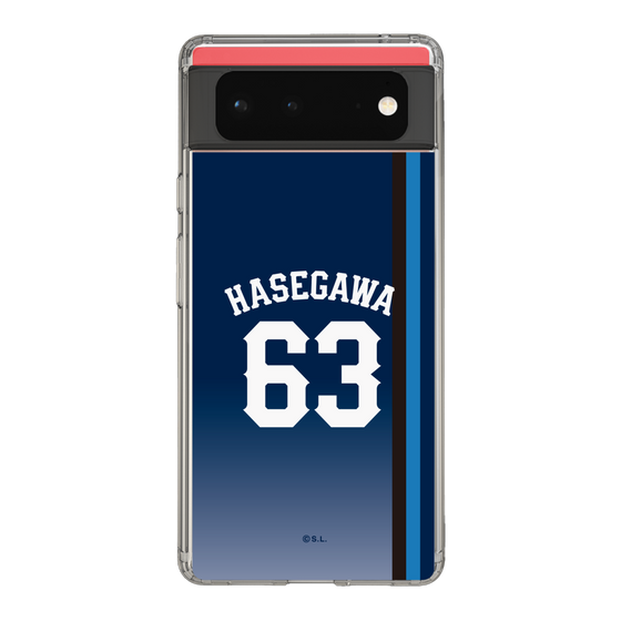 スリムプロテクションケース［ 埼玉西武ライオンズ- #63 HASEGAWA - ビジター ］
