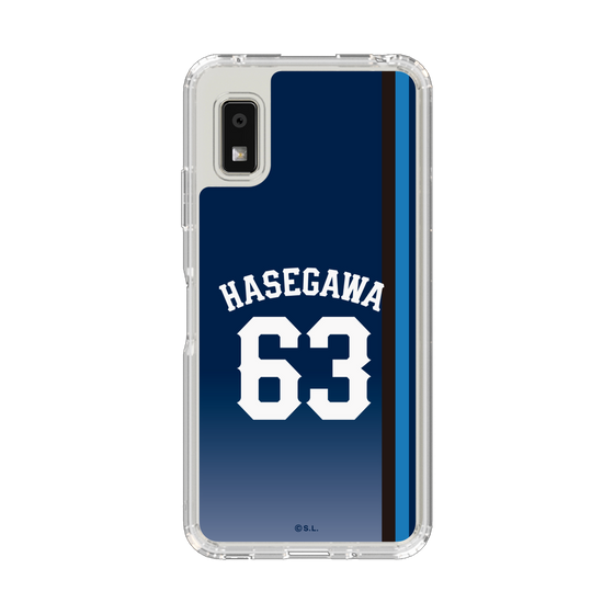 スリムプロテクションケース［ 埼玉西武ライオンズ- #63 HASEGAWA - ビジター ］