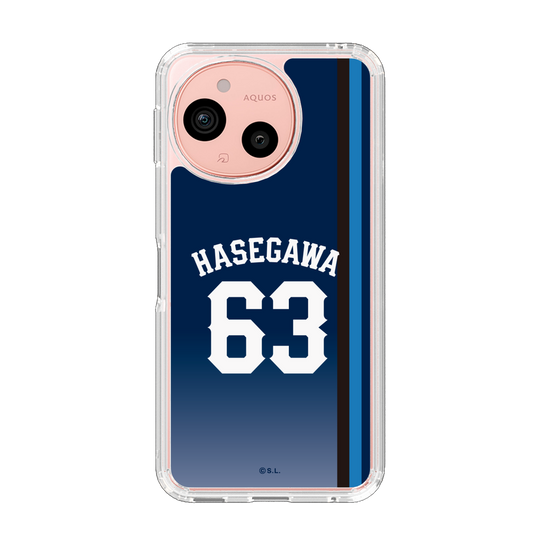 スリムプロテクションケース［ 埼玉西武ライオンズ- #63 HASEGAWA - ビジター ］