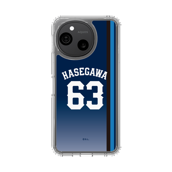 スリムプロテクションケース［ 埼玉西武ライオンズ- #63 HASEGAWA - ビジター ］
