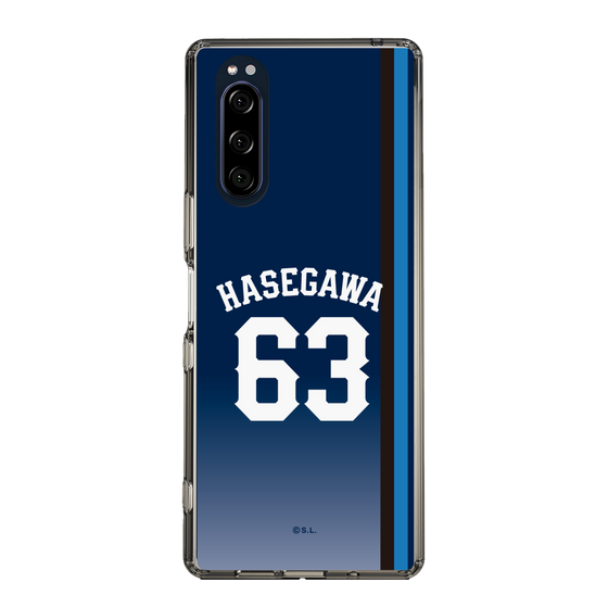 スリムプロテクションケース［ 埼玉西武ライオンズ- #63 HASEGAWA - ビジター ］
