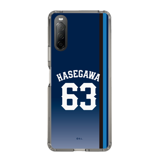 スリムプロテクションケース［ 埼玉西武ライオンズ- #63 HASEGAWA - ビジター ］