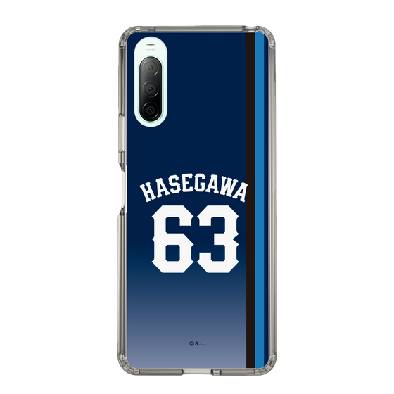 スリムプロテクションケース［ 埼玉西武ライオンズ- #63 HASEGAWA - ビジター ］