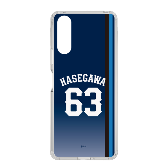スリムプロテクションケース［ 埼玉西武ライオンズ- #63 HASEGAWA - ビジター ］
