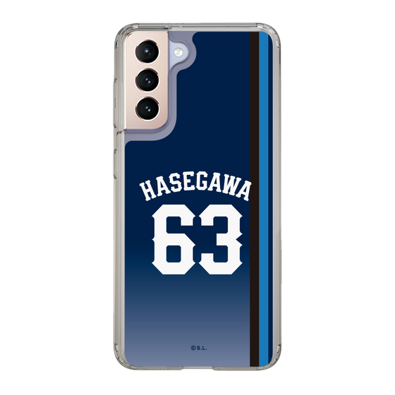 スリムプロテクションケース［ 埼玉西武ライオンズ- #63 HASEGAWA - ビジター ］