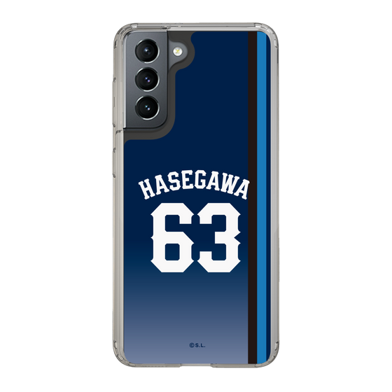 スリムプロテクションケース［ 埼玉西武ライオンズ- #63 HASEGAWA - ビジター ］