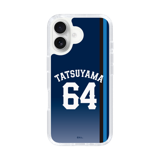 スリムプロテクションケース［ 埼玉西武ライオンズ- #64 TATSUYAMA - ビジター ］