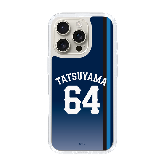 スリムプロテクションケース［ 埼玉西武ライオンズ- #64 TATSUYAMA - ビジター ］