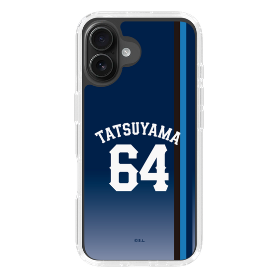 スリムプロテクションケース［ 埼玉西武ライオンズ- #64 TATSUYAMA - ビジター ］