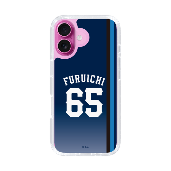 スリムプロテクションケース［ 埼玉西武ライオンズ- #65 FURUICHI - ビジター ］