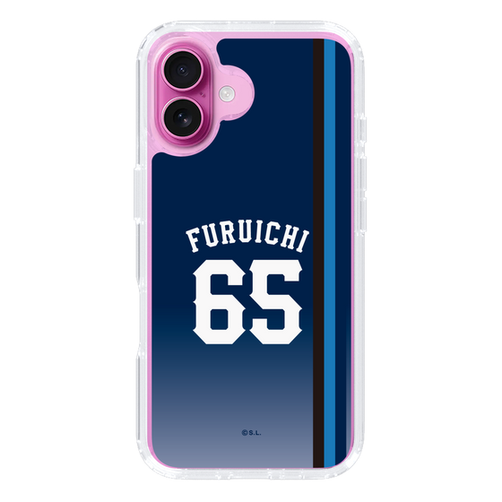 スリムプロテクションケース［ 埼玉西武ライオンズ- #65 FURUICHI - ビジター ］