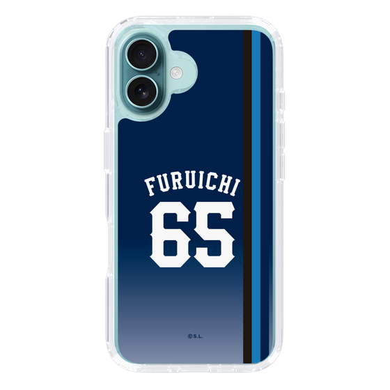 スリムプロテクションケース［ 埼玉西武ライオンズ- #65 FURUICHI - ビジター ］