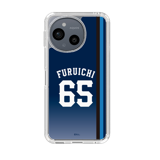 スリムプロテクションケース［ 埼玉西武ライオンズ- #65 FURUICHI - ビジター ］