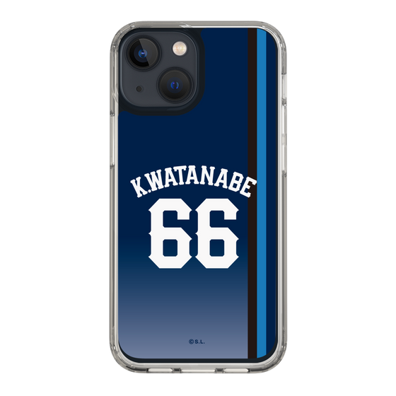 スリムプロテクションケース［ 埼玉西武ライオンズ- #66 WATANABE - ビジター ］