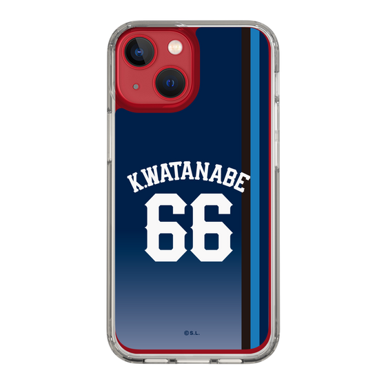 スリムプロテクションケース［ 埼玉西武ライオンズ- #66 WATANABE - ビジター ］