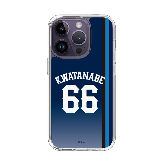 スリムプロテクションケース［ 埼玉西武ライオンズ- #66 WATANABE - ビジター ］