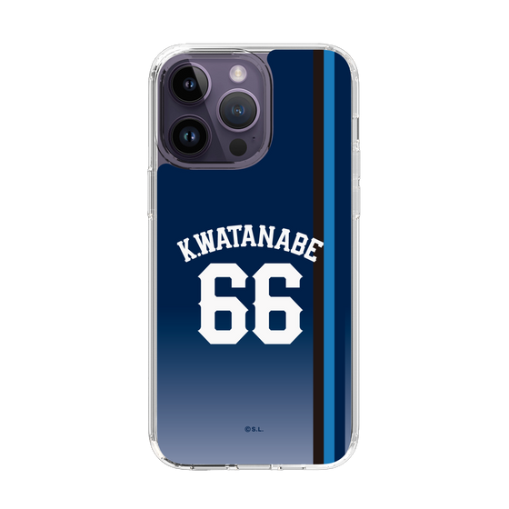 スリムプロテクションケース［ 埼玉西武ライオンズ- #66 WATANABE - ビジター ］