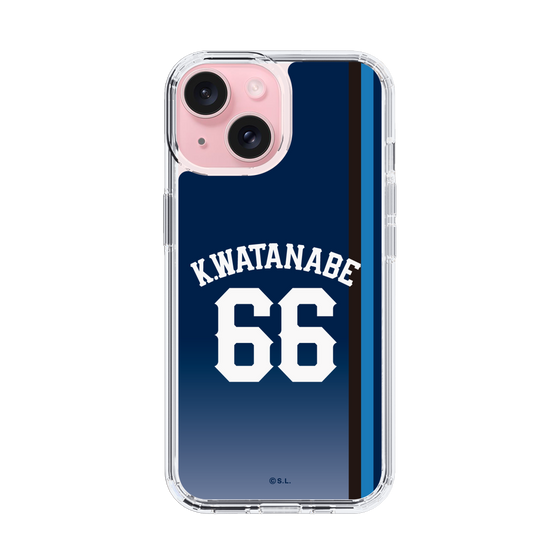 スリムプロテクションケース［ 埼玉西武ライオンズ- #66 WATANABE - ビジター ］