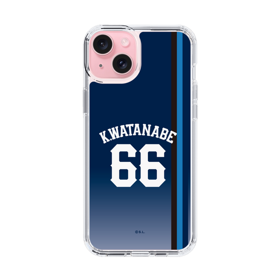 スリムプロテクションケース［ 埼玉西武ライオンズ- #66 WATANABE - ビジター ］