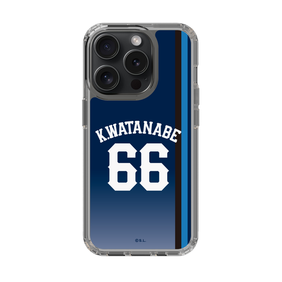 スリムプロテクションケース［ 埼玉西武ライオンズ- #66 WATANABE - ビジター ］