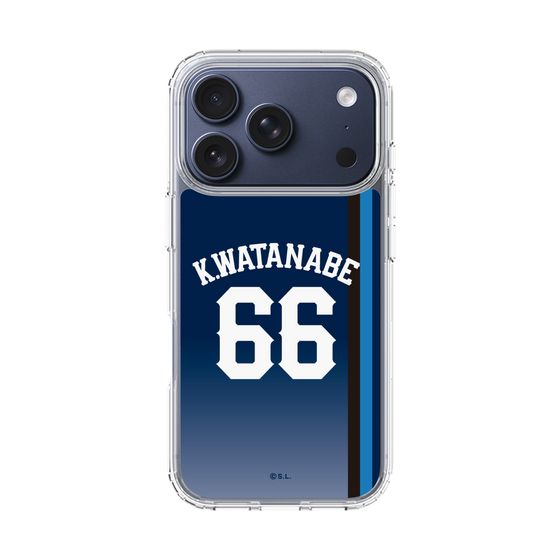 スリムプロテクションケース［ 埼玉西武ライオンズ- #66 WATANABE - ビジター ］