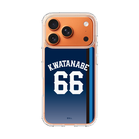 スリムプロテクションケース［ 埼玉西武ライオンズ- #66 WATANABE - ビジター ］