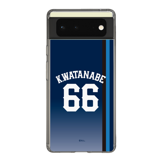 スリムプロテクションケース［ 埼玉西武ライオンズ- #66 WATANABE - ビジター ］