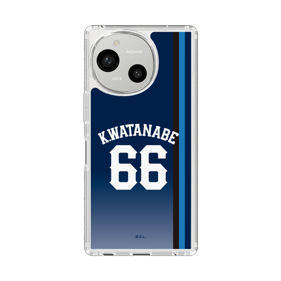 スリムプロテクションケース［ 埼玉西武ライオンズ- #66 WATANABE - ビジター ］