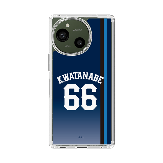 スリムプロテクションケース［ 埼玉西武ライオンズ- #66 WATANABE - ビジター ］