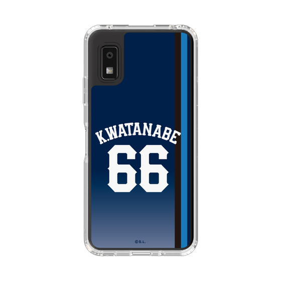 スリムプロテクションケース［ 埼玉西武ライオンズ- #66 WATANABE - ビジター ］