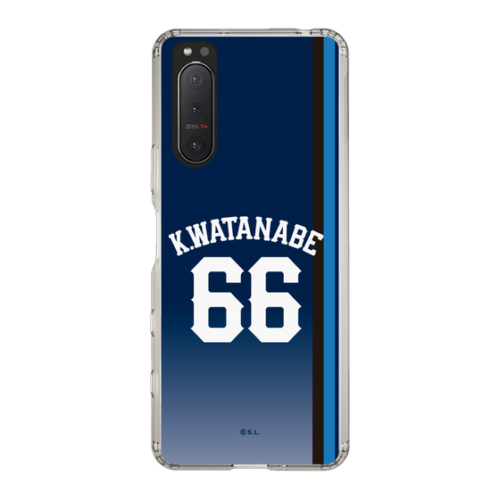 スリムプロテクションケース［ 埼玉西武ライオンズ- #66 WATANABE - ビジター ］