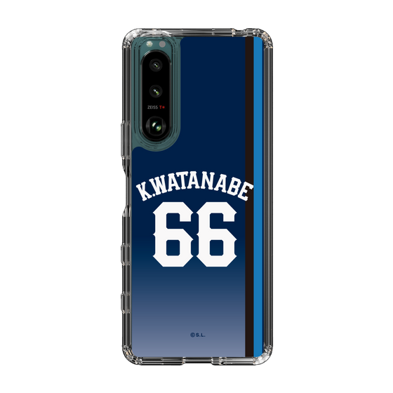 スリムプロテクションケース［ 埼玉西武ライオンズ- #66 WATANABE - ビジター ］