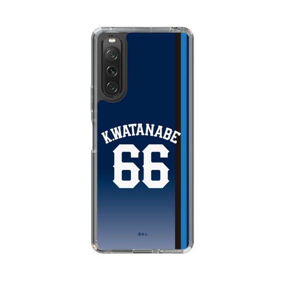 スリムプロテクションケース［ 埼玉西武ライオンズ- #66 WATANABE - ビジター ］