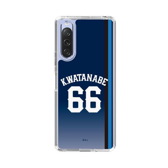 スリムプロテクションケース［ 埼玉西武ライオンズ- #66 WATANABE - ビジター ］
