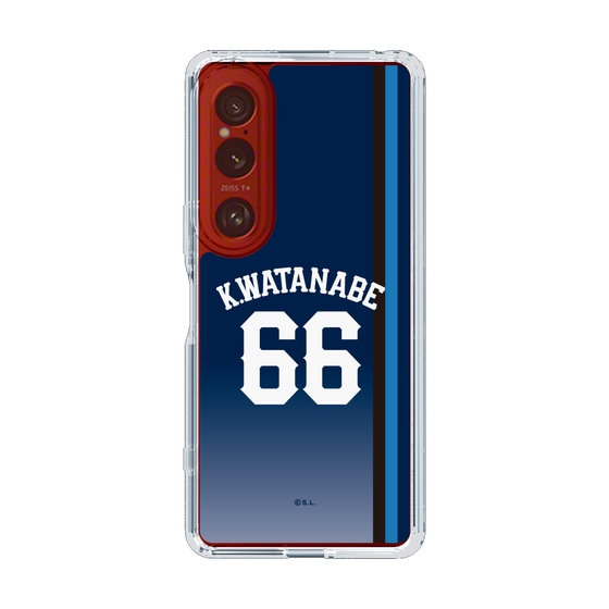 スリムプロテクションケース［ 埼玉西武ライオンズ- #66 WATANABE - ビジター ］