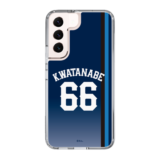 スリムプロテクションケース［ 埼玉西武ライオンズ- #66 WATANABE - ビジター ］