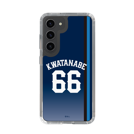 スリムプロテクションケース［ 埼玉西武ライオンズ- #66 WATANABE - ビジター ］