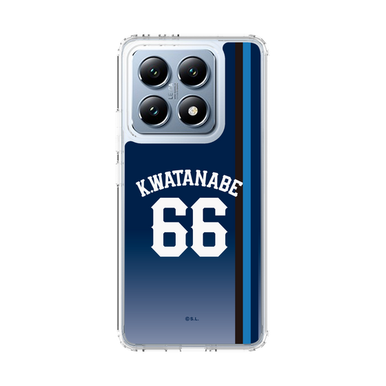 スリムプロテクションケース［ 埼玉西武ライオンズ- #66 WATANABE - ビジター ］